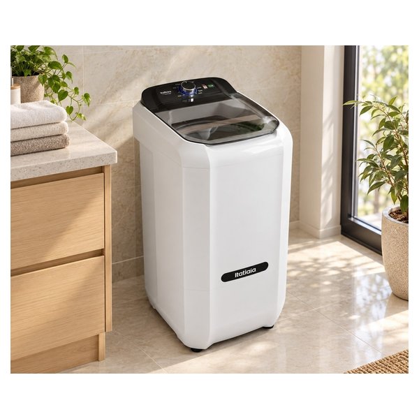 Itatiaia Lavadora Semiautomática Tanquinho Agitador CleanMax com Filtro de Fiapos e Dispenser Branca 10kg 110V por R$ 372,00 no Pix na Amazon