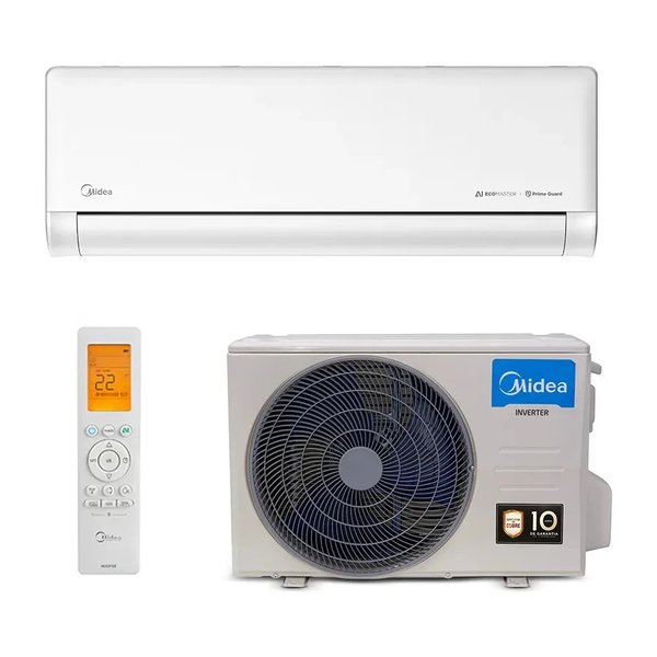 Ar Condicionado 9.000 Btus Split Inverter Midea Ai Ecomaster Quente e Frio por R$ 1.892,00 no Pix no Mercado Livre