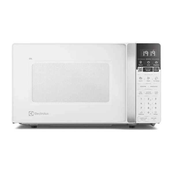 Micro-ondas Electrolux Efficient 20L Branco Função Descongelar e Receitas Pré-Programadas (ME20B) por R$ 435,00 no Pix no Mercado Livre