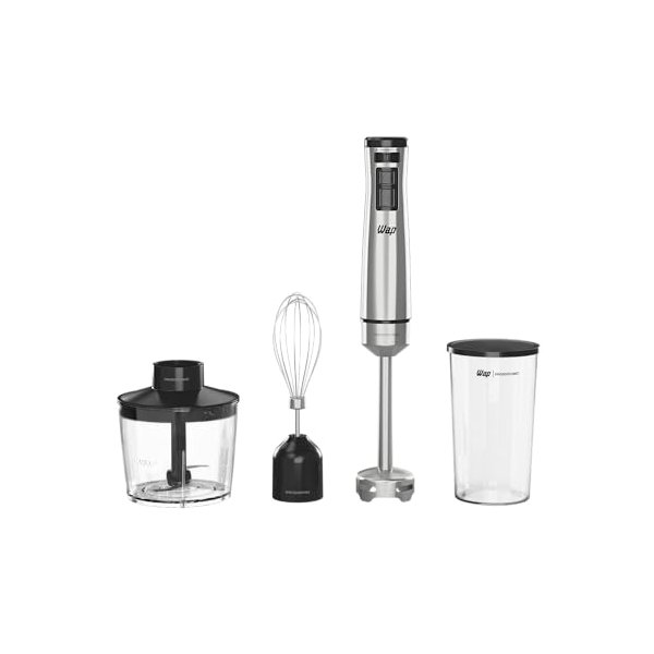 WAP Mixer Elétrico 3 em 1 com Processador, Miniprocessador e Batedor de Clara em Inox Prosdócimo WM1 600W 110v por R$ 169,00 na Amazon