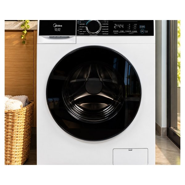 Lava e Seca Midea 11kg Inverter Ciclo Pets 16 Programas (MFA01D110B) 110v por R$ 2.564,00 no Pix na Amazon