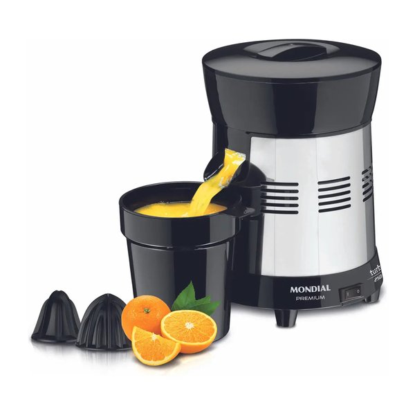 Extrator de Sucos E-10 Turbo Premium Com Potência De 250W Inox Mondial Bivolt por R$ 136,00 à vista no Mercado Livre