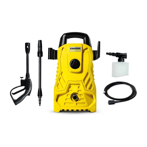 Lavadora de Alta Pressão Kärcher Compacta 1.500 PSI 1400W 300L/h com Aplicador de Detergente e Lança Regulável por R$ 233,00 no Pix no Mercado Livre