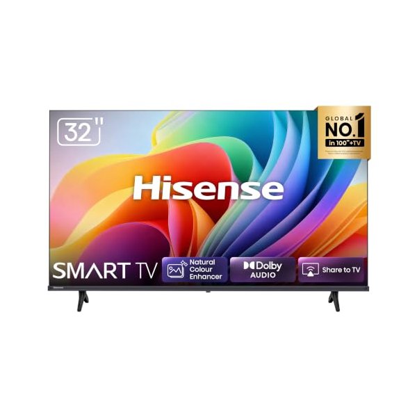 Smart TV HD Hisense 32" HDR10 DTS Virtual X Dolby Audio (32A4NV) por R$ 821,00 no Pix na Amazon