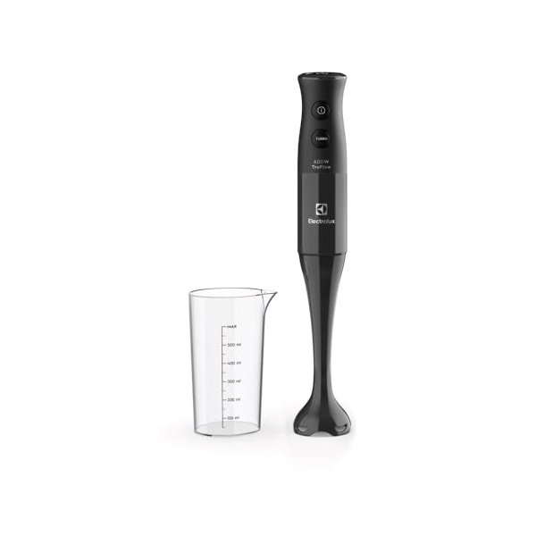 Mixer de mão Electrolux Preto 400W com Tecnologia Truflow 1 Velocidade Função Turbo 110v (EIB05) por R$ 94,00 na Amazon