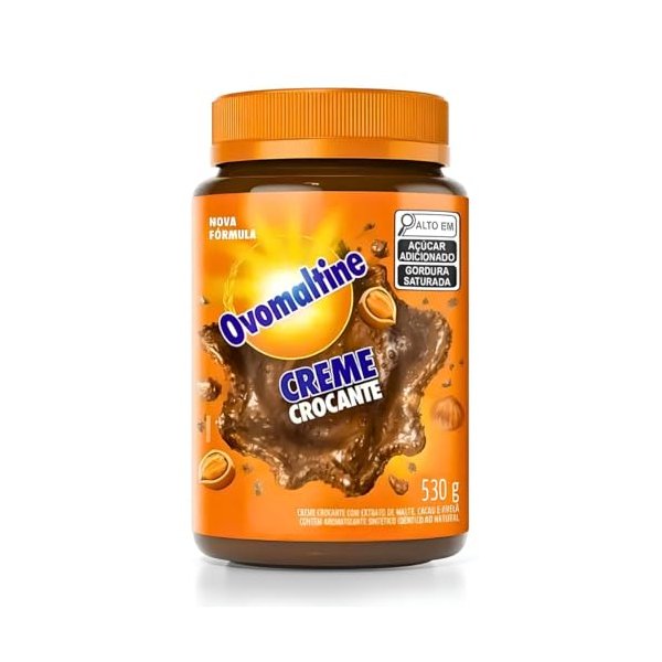 Creme Crocante Ovomaltine, 530g por R$ 32,00 na Amazon