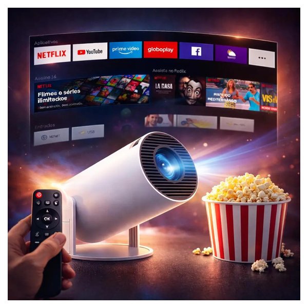 Projetor Portátil 4k Hd Luztudo (HY300) por R$ 164,00 no Pix no Mercado Livre