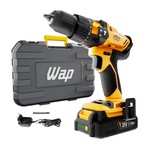 Parafusadeira e Furadeira de Impacto 3/8" WAP K21 ID02 2000 mAh Bivolt por R$ 161,00 no Mercado Livre