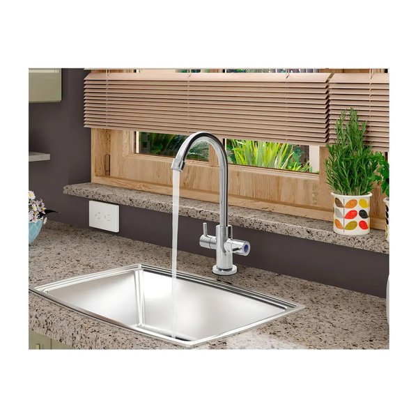 Torneira Gourmet de Mesa para Cozinha - Nell AM-6067 Cromado por R$ 33,00 no Pix na Magalu