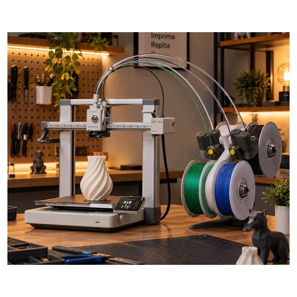 Impressora 3D Bambu Lab A1 Combo AMS Lite Bivolt por R$ 3.959,00 à vista no Mercado Livre