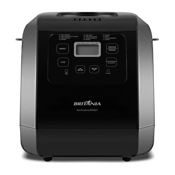 Panificadora Britânia Digital 12 Programas 3L (BPNE01) 110v por R$ 455,00 no Pix no Mercado Livre