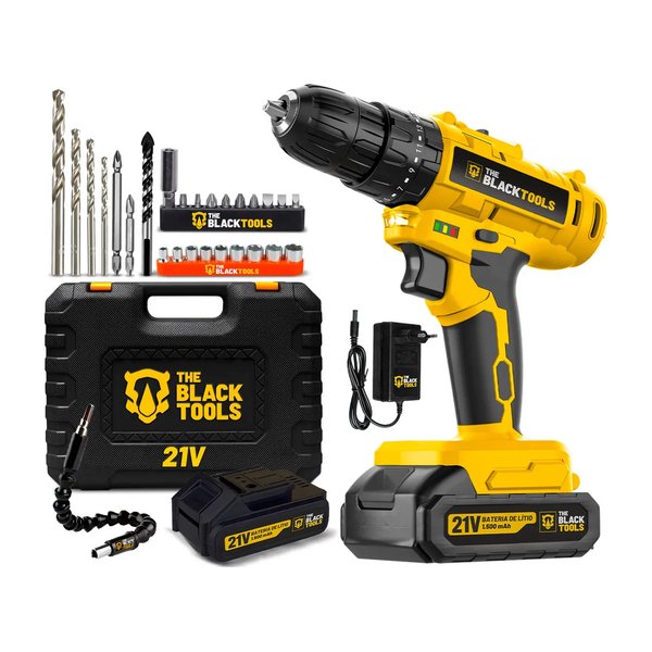 Parafusadeira Furadeira De Impacto A Bateria 21V 3/8” Bivolt por R$ 89,00 no Mercado Livre