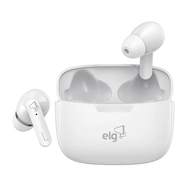Fone De Ouvido Bluetooth Tws Branco Twpro3s Elg Cor Cinza por R$ 30,00 no Mercado Livre