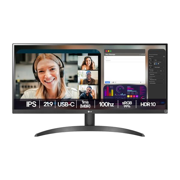 Monitor LG UltraWide 29" Tela IPS sRGB 99% 100Hz FHD (29WQ500B) por R$ 879,00 no Mercado Livre