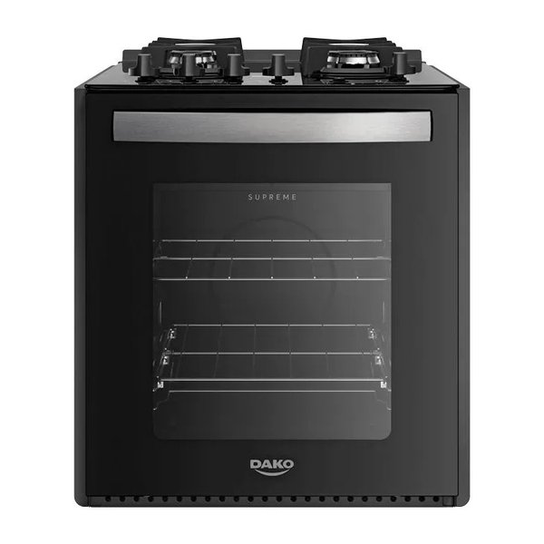 Fogão 4 Bocas De Embutir Dako Supreme Mesa De Vidro, Bivolt, Mega Chama e Trempes de Ferro Fundido por R$ 1.136,00 no Pix no Mercado Livre
