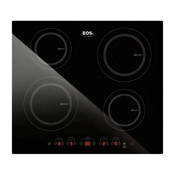 Cooktop de Indução Eos Cheff Gourmet com 4 Bocas (Eci04ep) 220v por R$ 839,00 no Pix no Mercado Livre