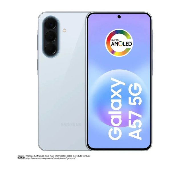 Samsung Galaxy A57 5g 128GB, 8GB RAM, Recursos Ai por R$ 1.539,00 no Mercado Livre
