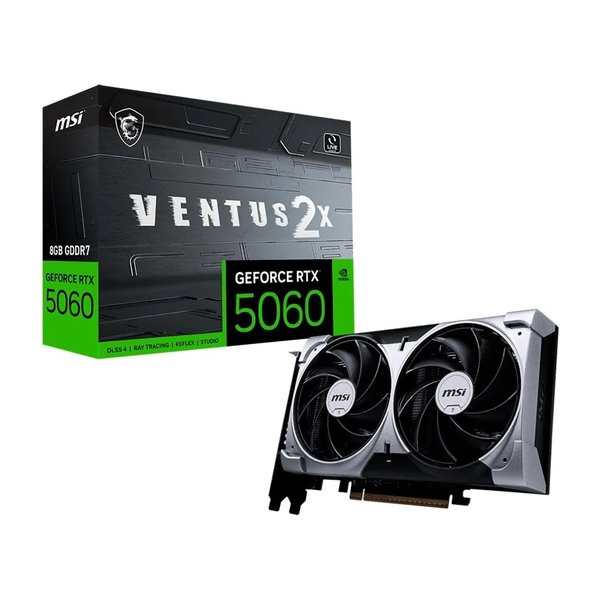 Open Box NVIDIA MSI RTX 5060 Ventus 2x 8GB GDDR7 Oc por R$ 2.042,00 no Mercado Livre