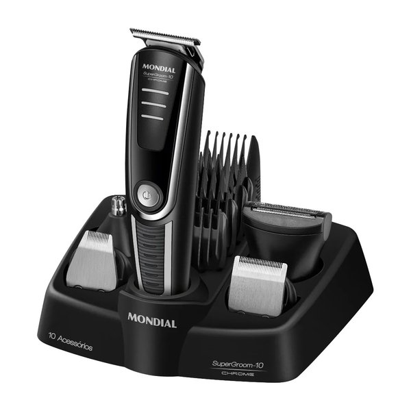 Aparador De Pelos Supergroom-10 Mondial Bivolt Bg-10 por R$ 69,00 à vista no Mercado Livre