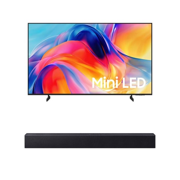 Samsung Smart TV 50" Mini LED 4K M75h + Soundbar Samsung Hw-B400f por R$ 2.535,00 na Shopee