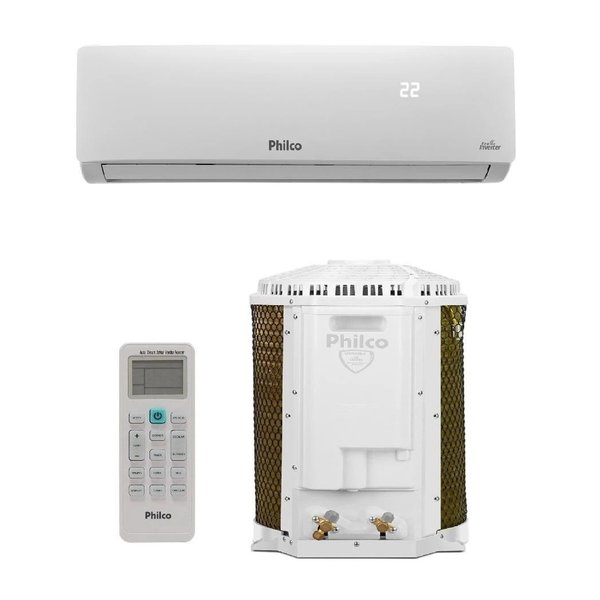 Ar Condicionado Split Philco Hi Wall Inverter 12.000 Btu/h Frio Monofásico Branco por R$ 1.582,00 na Shopee