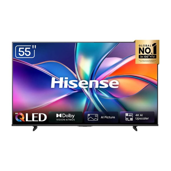 Smart TV Hisense Hi-QLED 4K 55" com Dolby Atmos, Dolby Gaming e Alexa - 55Q6qv por R$ 2.085,00 no Mercado Livre