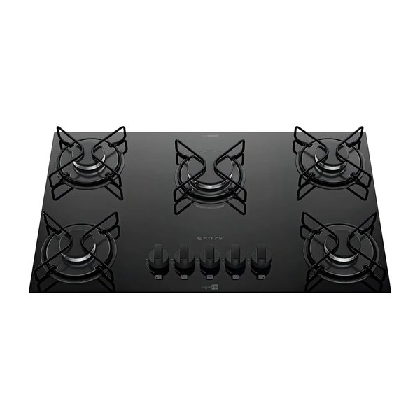 Cooktop 5 Bocas A Gás Atlas Agile Up Mega Chama por R$ 339,00 no Pix no Mercado Livre