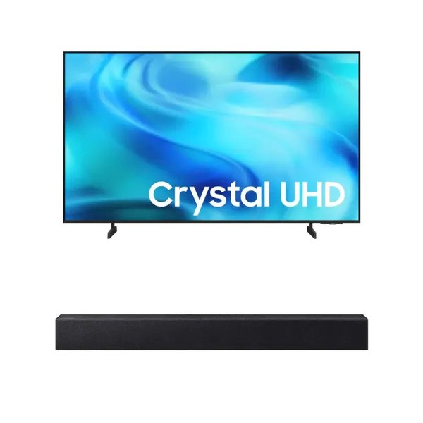 Samsung Combo Smart TV 58" Crystal UHD 4K 2026 + Soundbar Samsung HW-B400F por R$ 2.799,00 no Mercado Livre