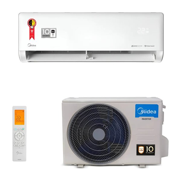 Ar Condicionado Inverter Midea Ecomaster 12.000 Btu Frio (38EZVCA12M5) 220v por R$ 1.829,00 no Pix no Mercado Livre