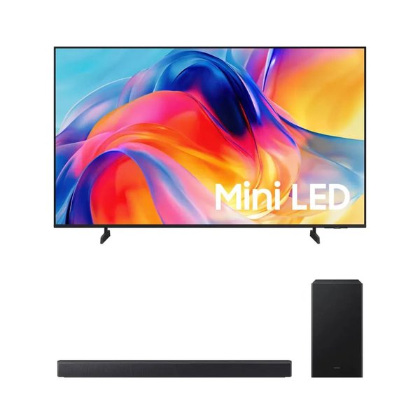 Samsung Smart Tv 65 Miniled 4k M75h + Soundbar Samsung B-series Hw-b450f por R$ 4.179,00 no Mercado Livre