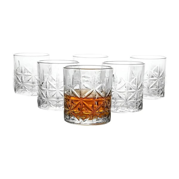 Jogo De Copos De Vidro 330ml 6 Peças Haus - Pavillion por R$ 28,00 no Pix no Mercado Livre