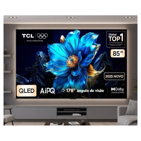 Possível BUG) Smart TV 85" TCL 4K UHD QLED (85P7K) por R$ 5.000,00 no Pix na Amazon
