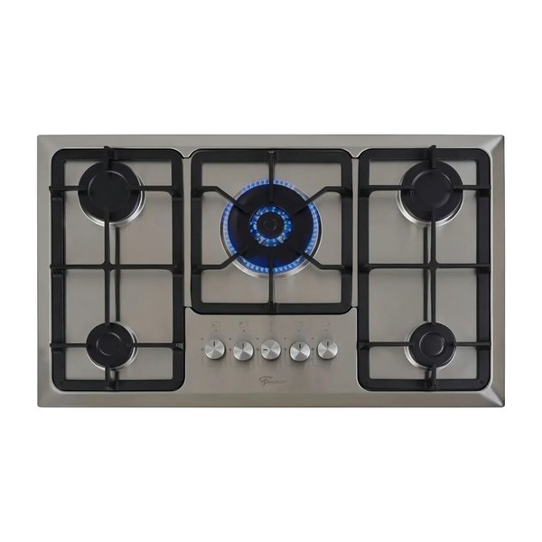 Cooktop Gás Fischer 5 Bocas Tripla Chama Infinity Mesa Inox por R$ 948,00 no Pix no Mercado Livre