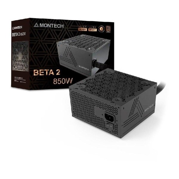 Fonte Montech Beta 2, 850W, Preto - BETA2850W por R$ 355,00 na Shopee