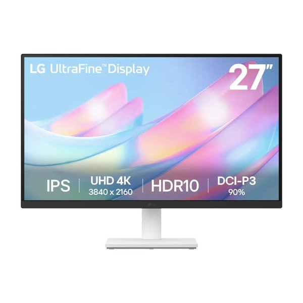 Monitor LG UltraFine - Tela IPS UHD 4K 27", HDR10, Dci-P3 90%, Dynamic Action Sync, Branco– 27Us500 por R$ 1.028,00 no Mercado Livre