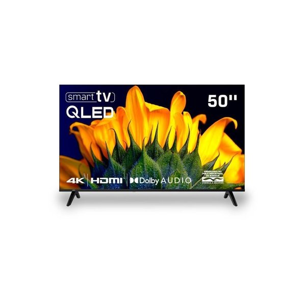 Smart TV Hq QLED 50 Polegadas Hq-Qled50sm 4K Wi-Fi Bluetooth, Dolby Audio, Apps, Netflix, YouTube e Prime Vídeo, 3 HDMI por R$ 1.633,00 na Shopee