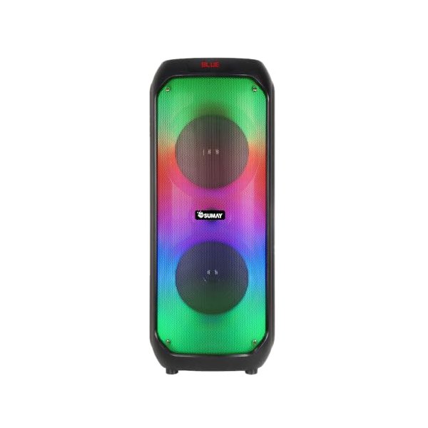 Sumay Caixa de Som Bluetooth Fire 1000W Portátil por R$ 409,00 na Amazon