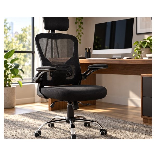 Cadeira de Escritório Comodoro P200 Mesh Reclinável Preta 120kg por R$ 227,00 no Pix na Amazon