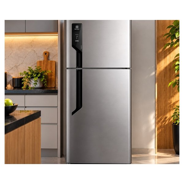 Geladeira Electrolux Frost Free 432l Efficient Autosense Duplex Inox Look (tf70s) por R$ 2.851,00 no Pix na Shopee