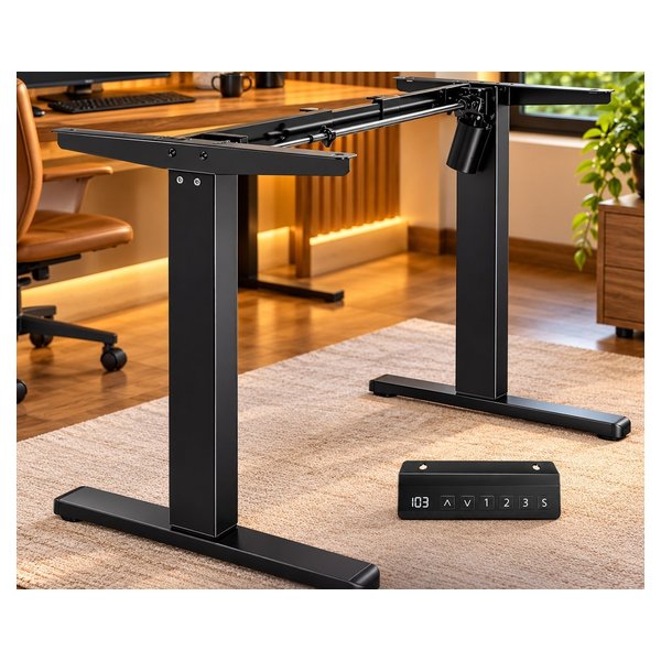 Mesa com Regulagem de Altura Elétrica Estrutura Mesa com regulagem eletrônica e memória | 72-120cm por R$ 408,00 no Pix na Shopee