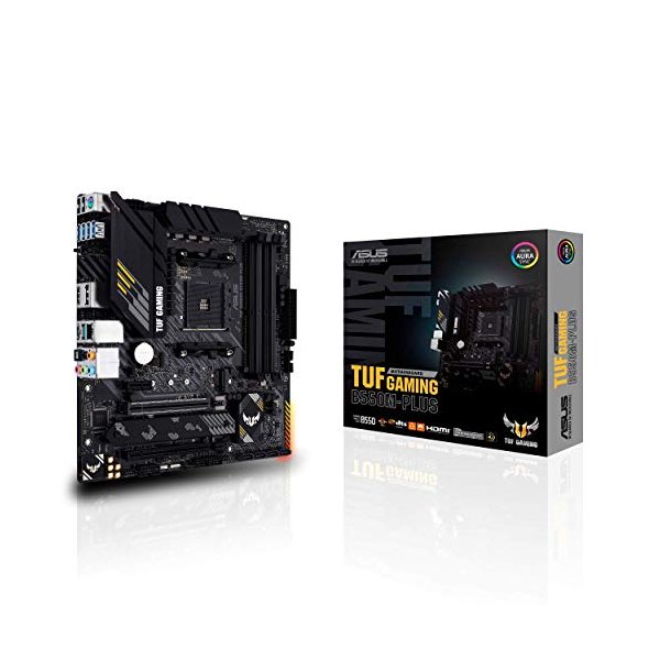 Placa-Mãe ASUS Tuf Gaming B550m-Plus Am4 mATX por R$ 622,00 na Amazon