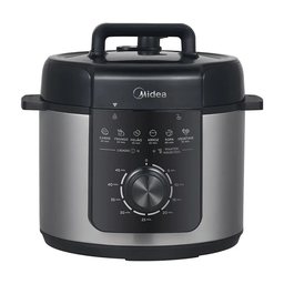 Panela de Pressão Midea Mecânica Preta e Inox 4L (220v) por R$ 230,00 à vista no Mercado Livre